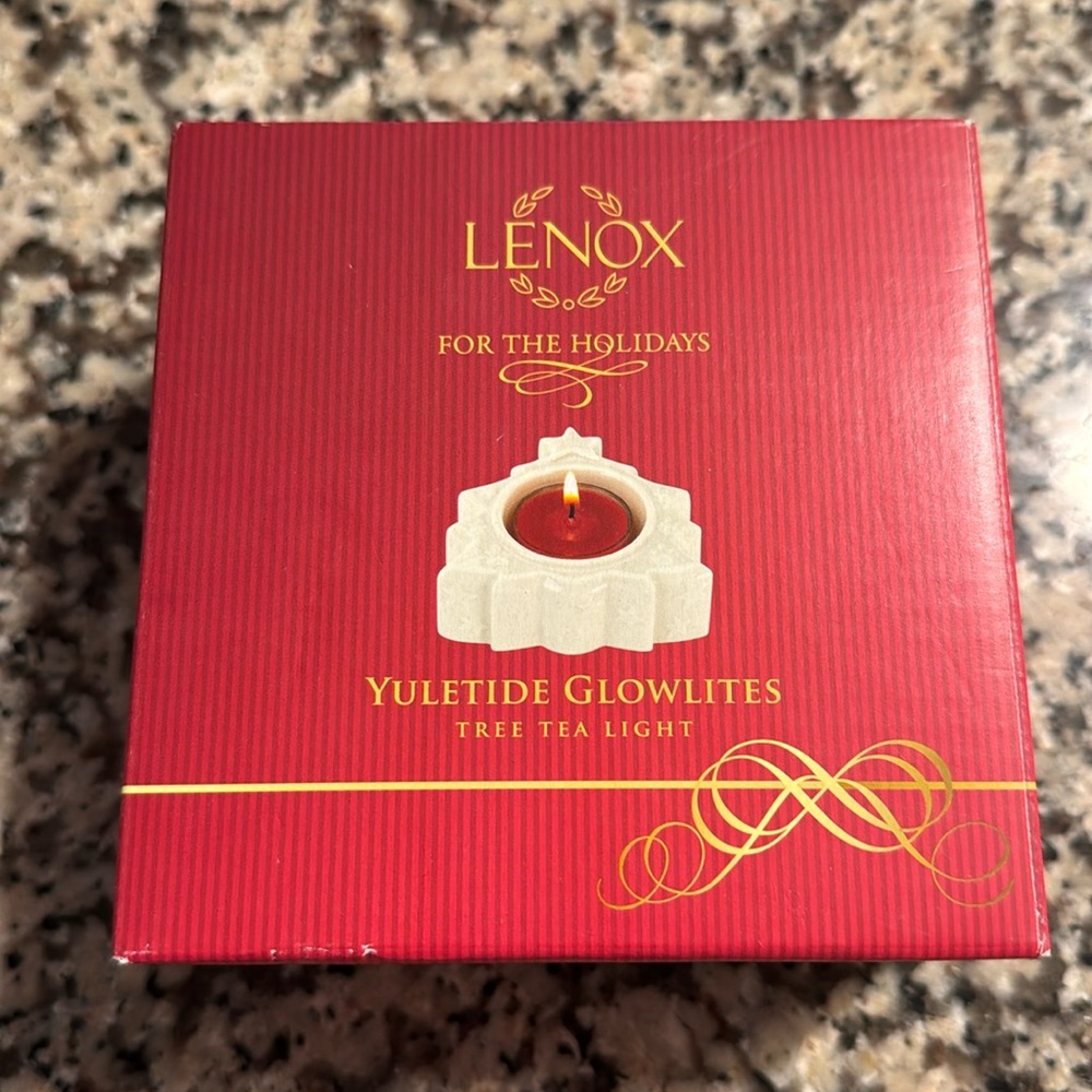Brand New Lenox Tree Tea Light